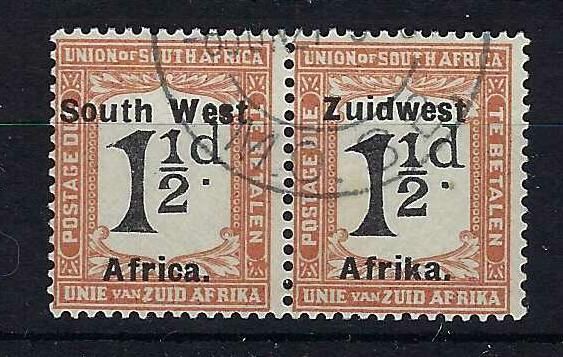 Image of South West Africa/Namibia SG D24 FU British Commonwealth Stamp